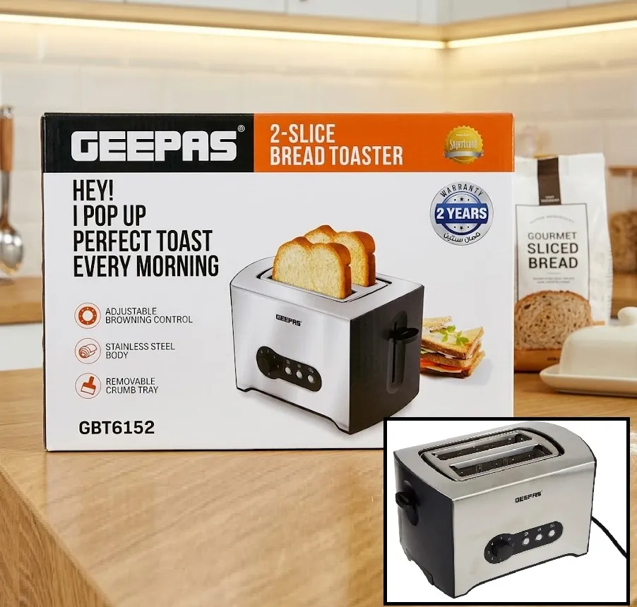 [FVM38328] GEEPAS BREAD TOASTER NO.6152