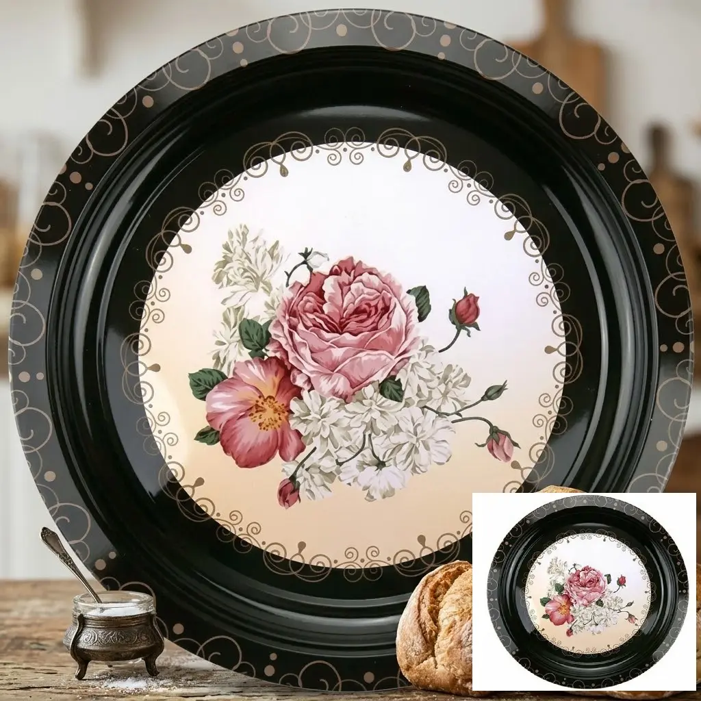 [FVM29041] PLASTIC PLATE 16" NO.JL208-5
