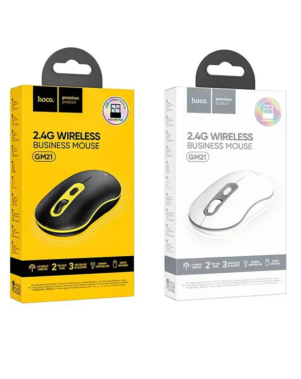 [FVM38411] [FVM38411] HOCO BUSINESS WIRELESS MOUSE 2.4G GM21