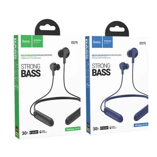 [FVM38412] HOCO WIRELESS HEADPHONE NECK MOUNTED ES75