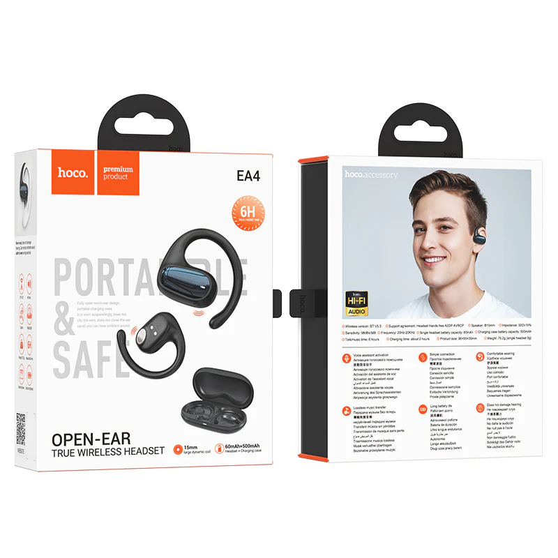 [FVM38413] [FVM38413] HOCO WIRELESS HEADSET OPEN-EAE EA4