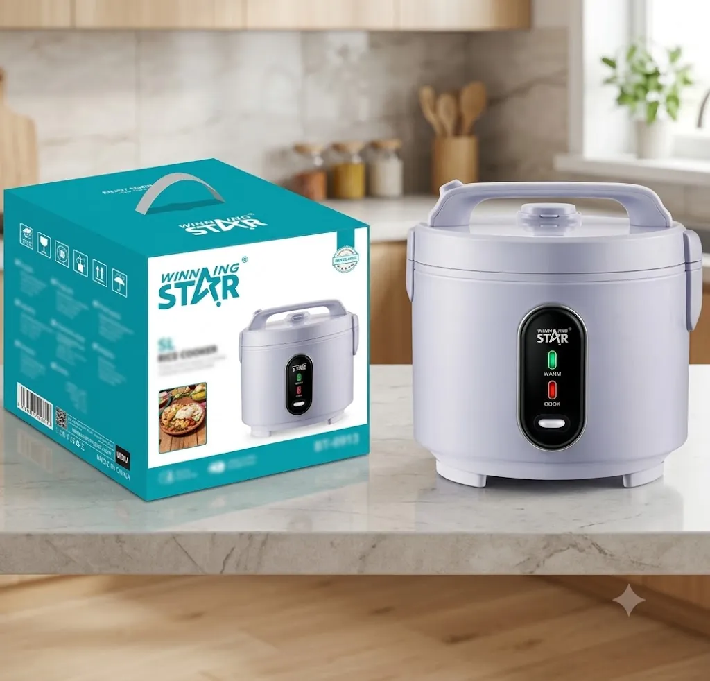 [FVM38423] WINNING STAR RICE COOKER 5L NO.9513