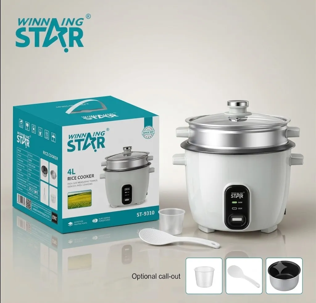 [FVM38424] WINNING STAR RICE COOKER 4L NO.9310