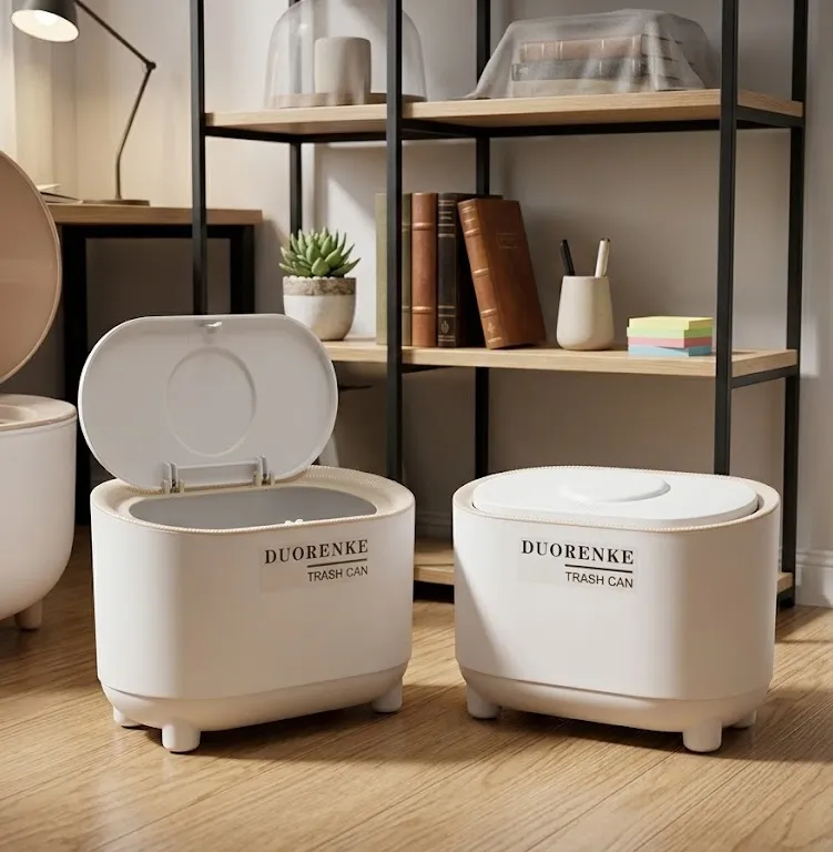 [FVM38437] [FVM38437] PLASTIC TABLE DUSTBIN NO.DRC-0675