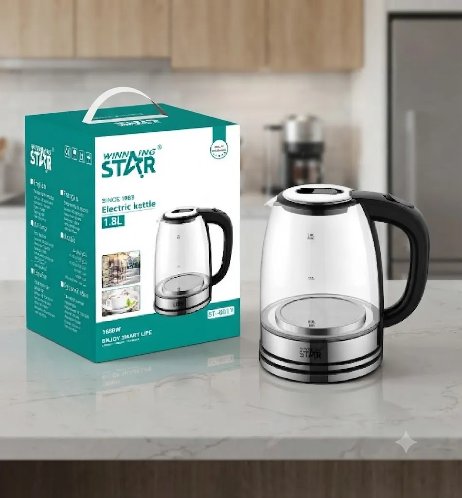 [FVM38463] WINNING STAR ELECTRIC KETTLE 1.8L NO.6017