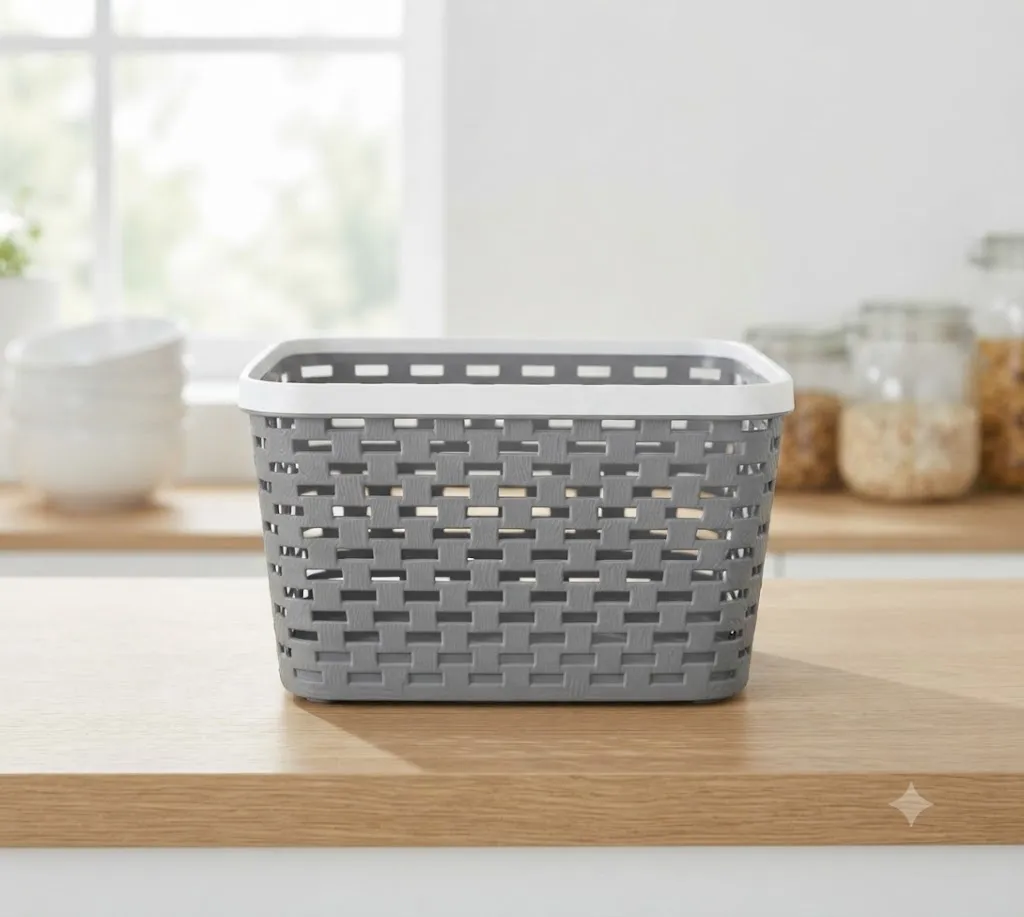 [FVM38486] [FVM38486] PLASTIC STORAGE BASKET 30CM NO.WF39
