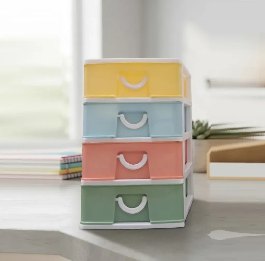 [FVM38519] [FVM38519] PLASTIC DRAWER 4LYR NO.QS61