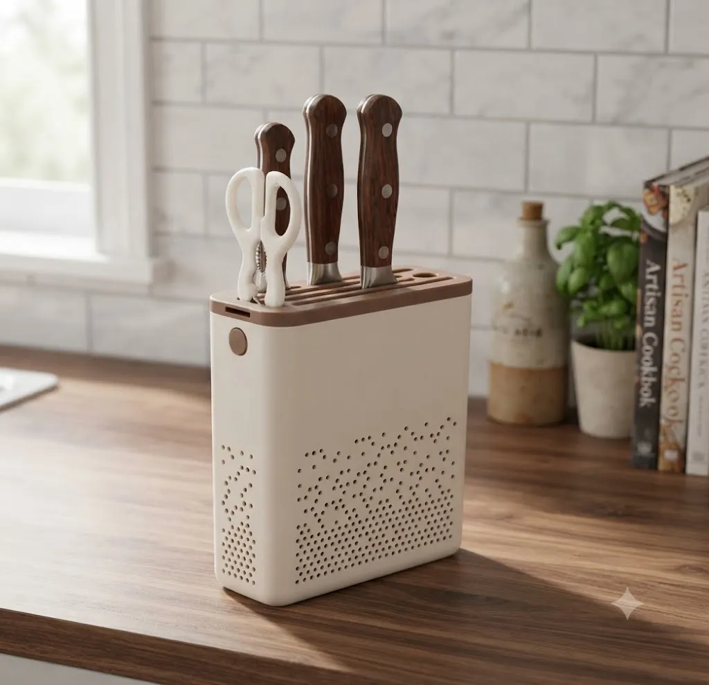 [FVM38531] [FVM38531] PLASTIC KNIFE HOLDER NO.806-A