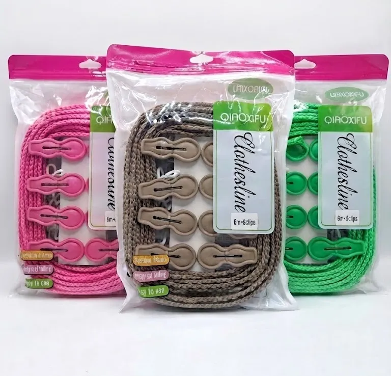 [FVM38532] [FVM38532] CLOTHES LINE W/CLIP NO.QXF-3288