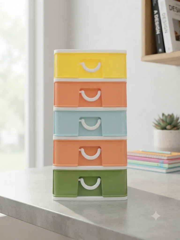 [FVM38543] [FVM38543] PLASTIC DRAWER 5LYR NO.QS62