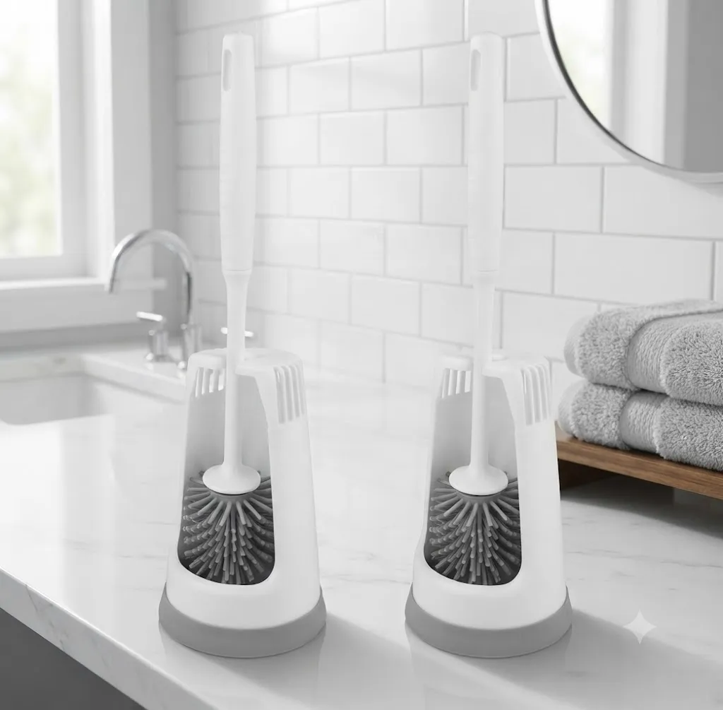 [FVM38555] [FVM38555] PLASTIC TOILET BRUSH NO.6055