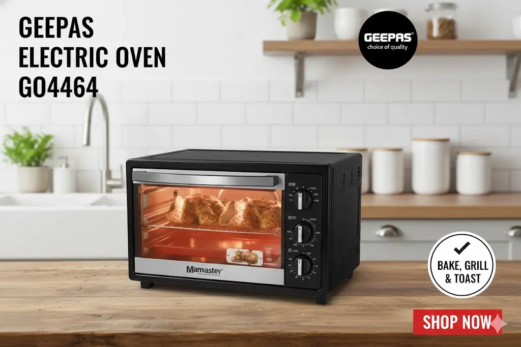 [FVM28715] GEEPAS ELECTRIC OVEN 25L GO4464