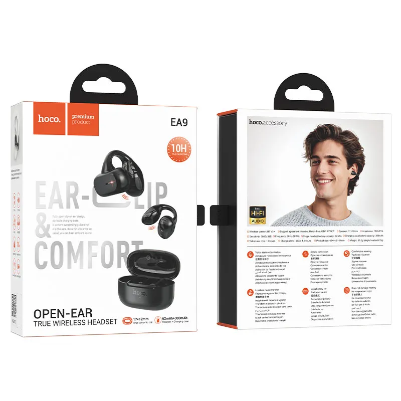 [FVM36578] [FVM36578] HOCO WIRELESS HEADSET OPEN-EAR EA9