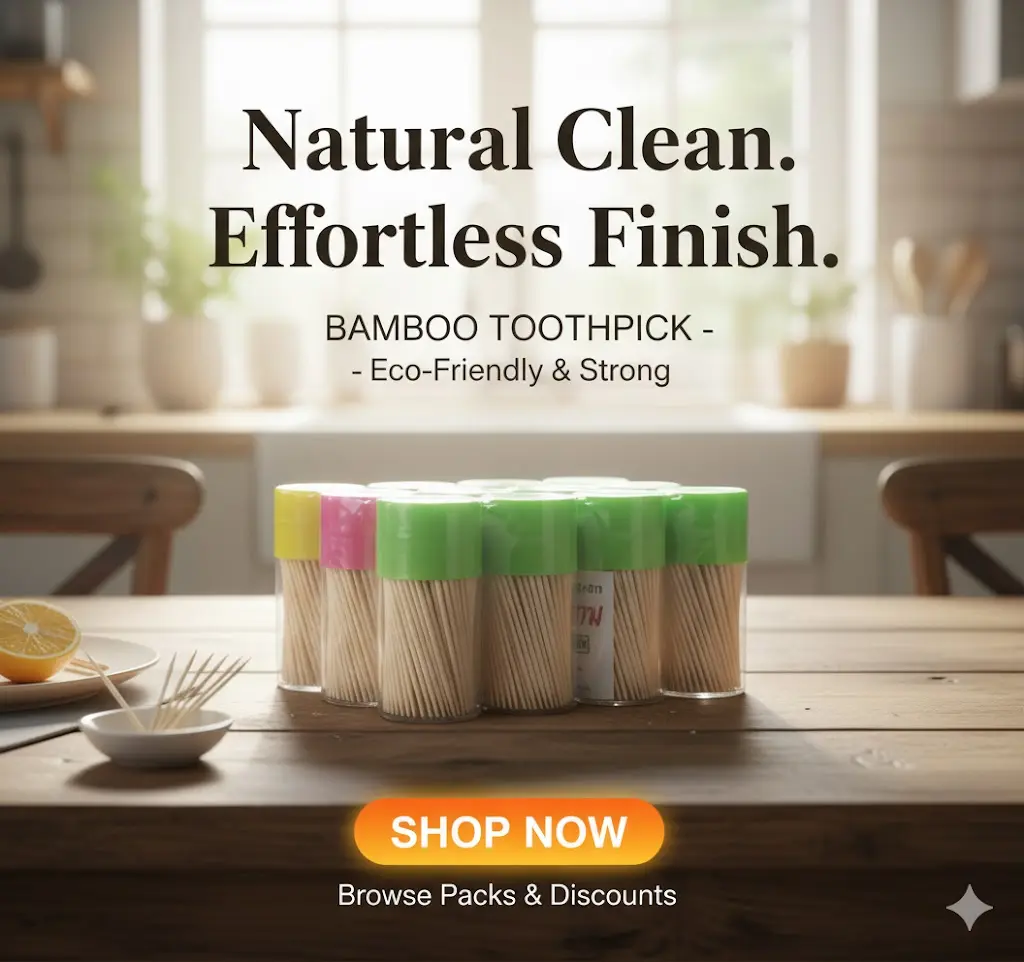 [FVM1370] BAMBOO TOOTHPICK