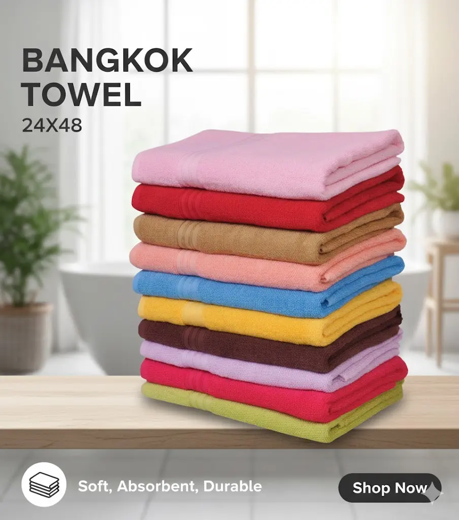 [FVM18795] [FVM18795] BANGKOK TOWEL 24X48