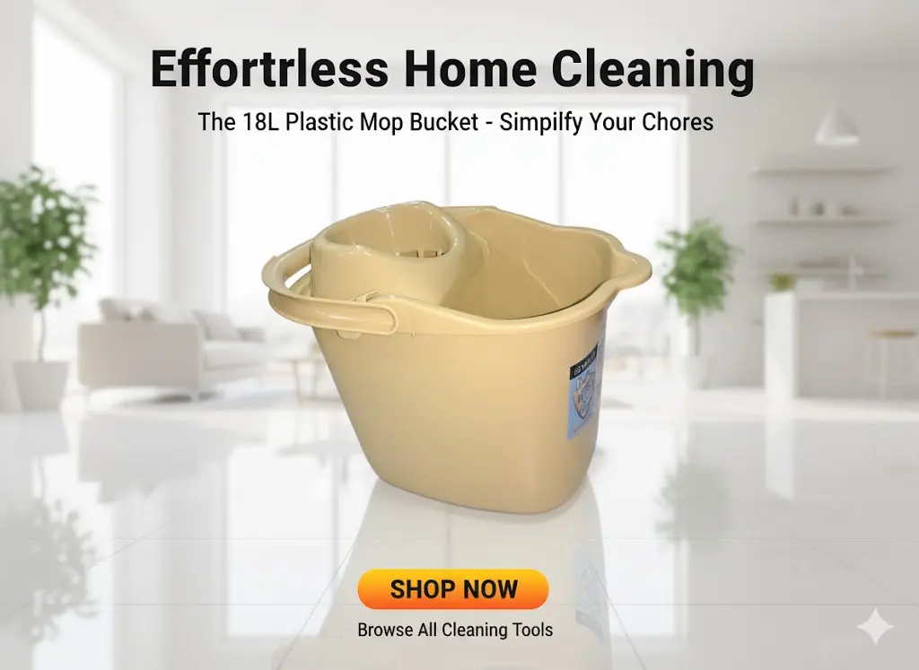 [FVM28852] PLASTIC MOP BUCKET 18L NO.327   