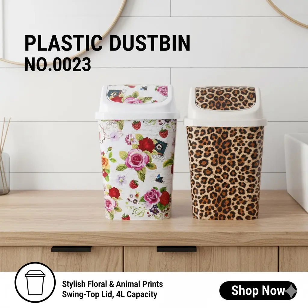[FVM29015] PLASTIC DUSTBIN NO.0023   