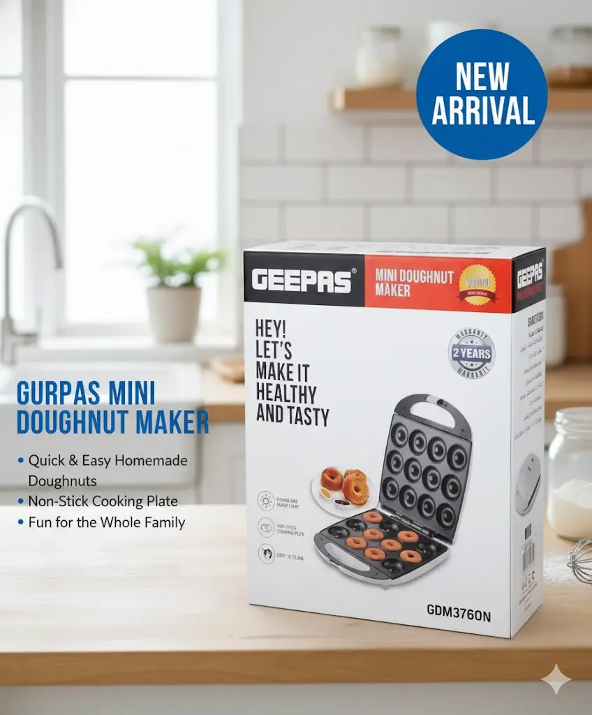 [FVM5893] GEEPAS DOUGHNUT MAKER NO.3760