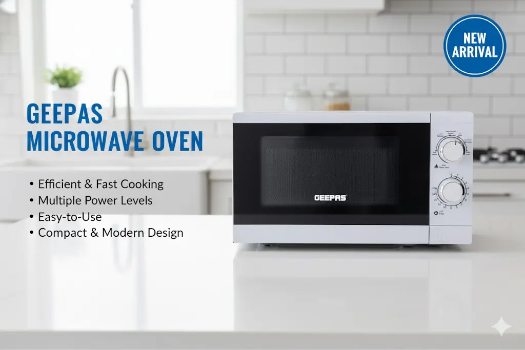 [FVM5898] GEEPAS MICROWAVE OVEN 20L NO.1894