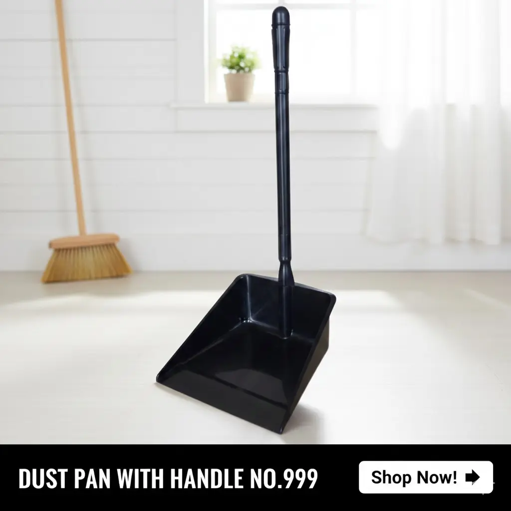 [FVM6015] DUST PAN WITH HANDLE NO.999   