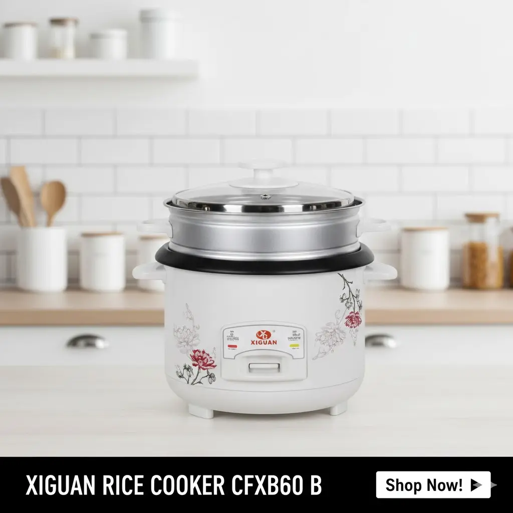 [FVM6080] XIGUAN RICE COOKER CFXB60 B   