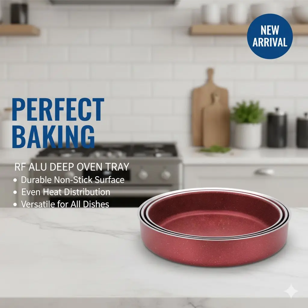 [FVM6669] RF ALU DEEP OVEN TRAY  NO.10266