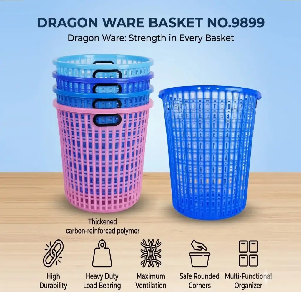 [FVM7018] DRAGON WARE BASKET NO.9899   