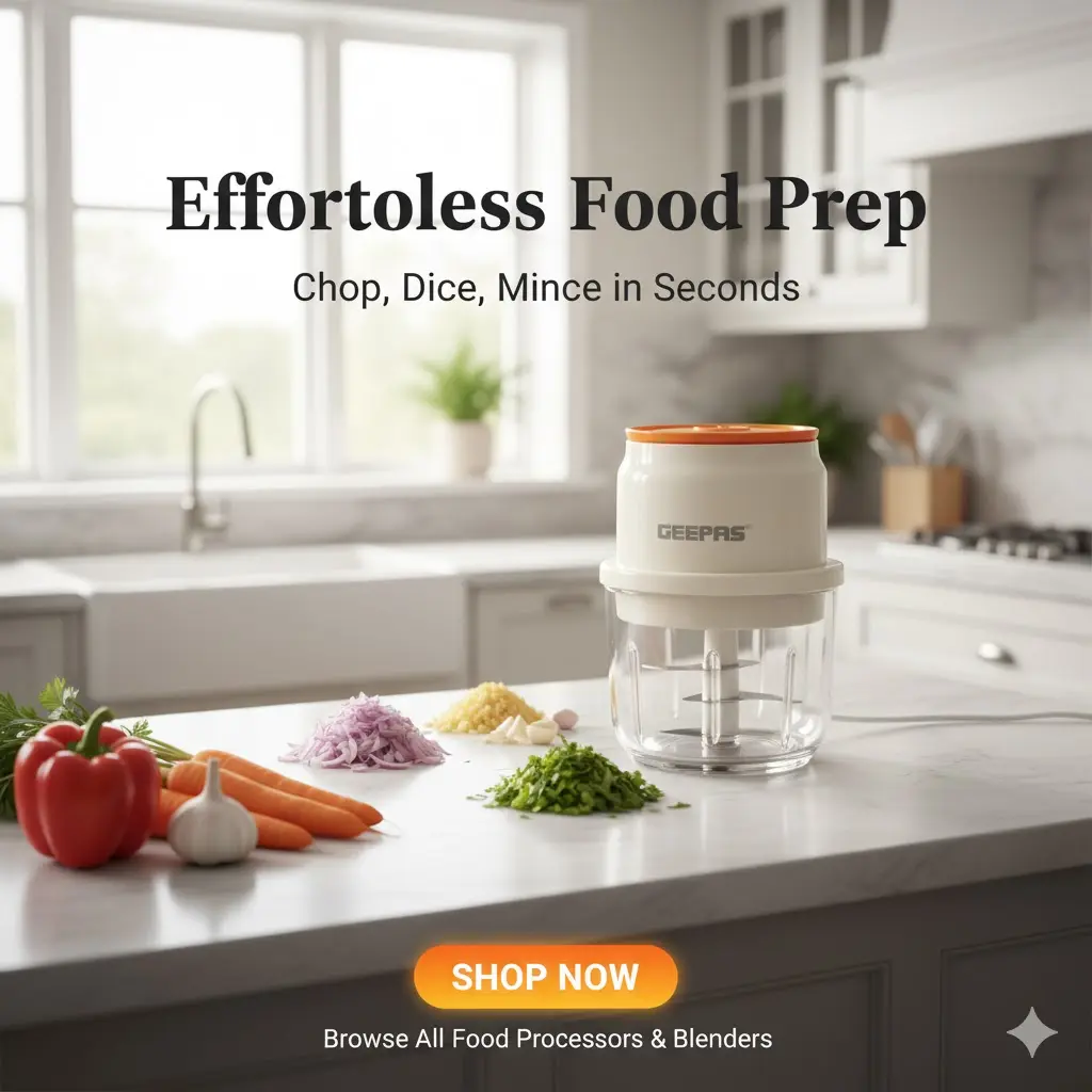 [FVM7470] GEEPAS MINI CHOPPER NO.42022