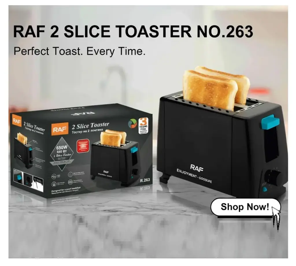 [FVM7499] [FVM7499] RAF 2 SLICE TOASTER NO.263