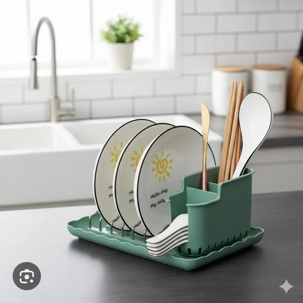 [FVM7539] KITCHEN PLATE RACK NO.988   