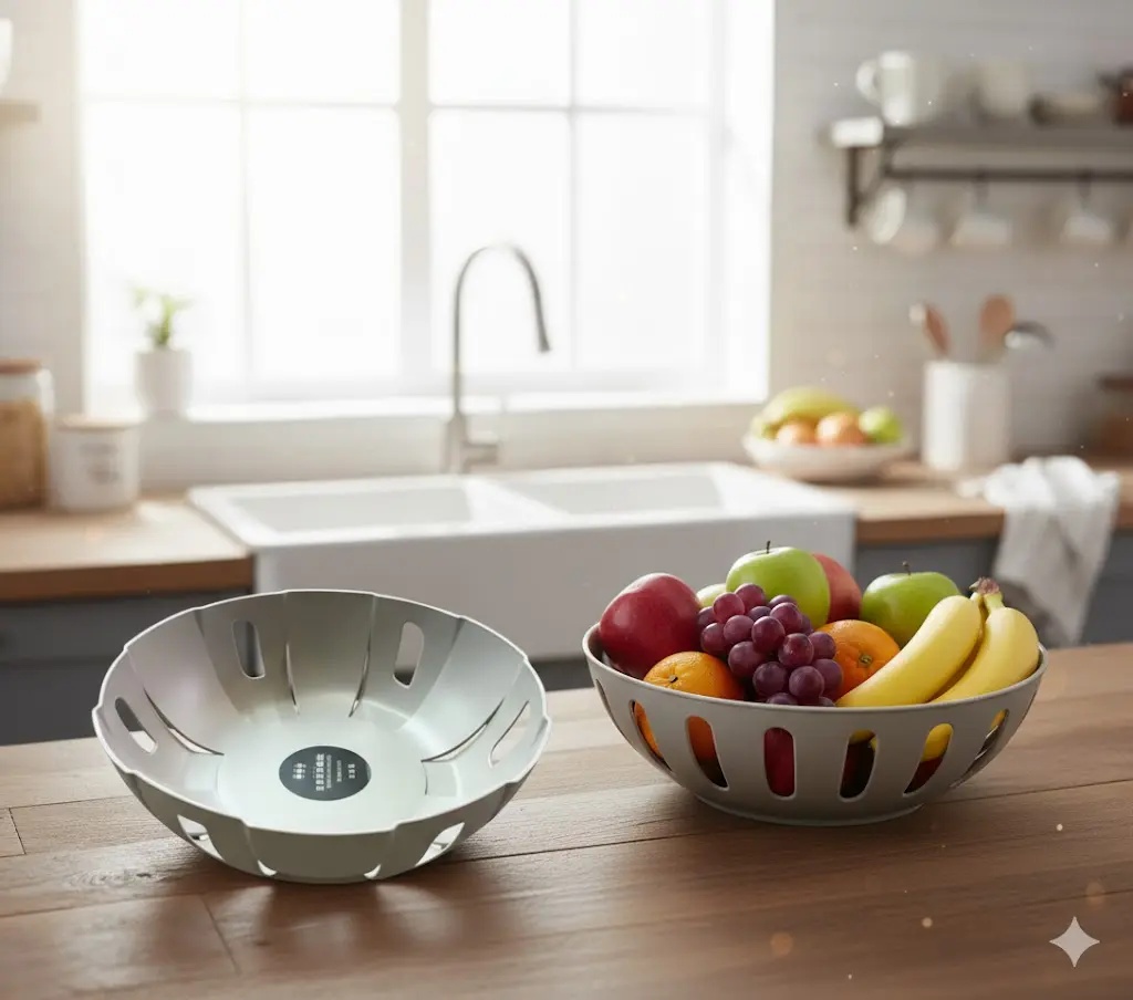 [FVM7553] PLASTIC FRUIT BASKET NO.5731