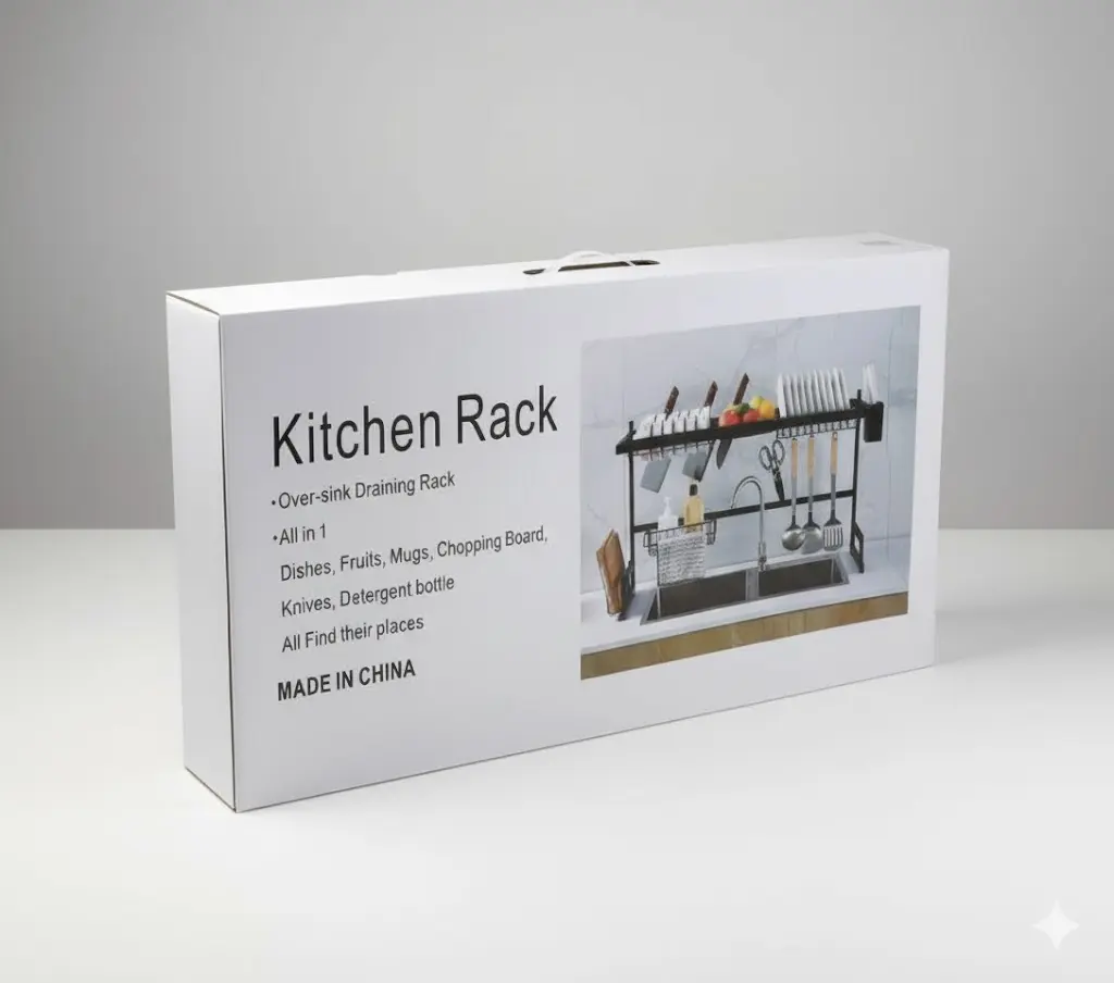 [FVM9734] [FVM9734] OVER SINK DRAINING RACK34166-16   