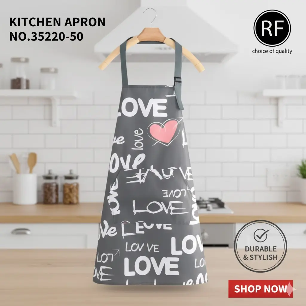 [FVM9763] [FVM9763] KITCHEN APRON NO.35220-50   