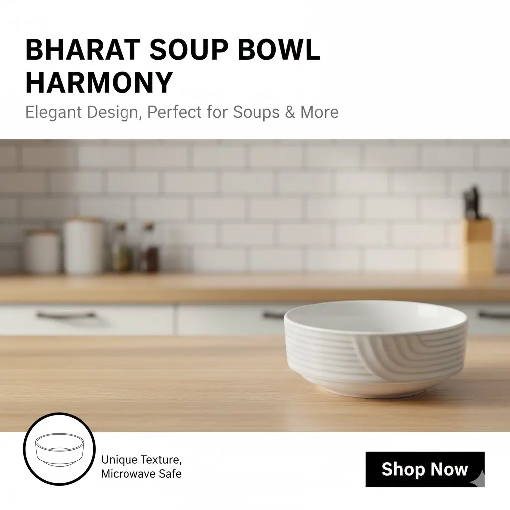 [FVM9922] BHARAT SOUP BOWL HARMONY   