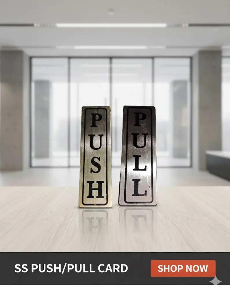 [FVM9924] SS PUSH/PULL CARD   