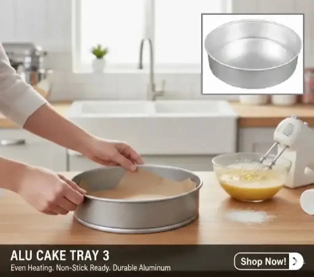 [FVM9945] ALU CAKE TRAY 3   