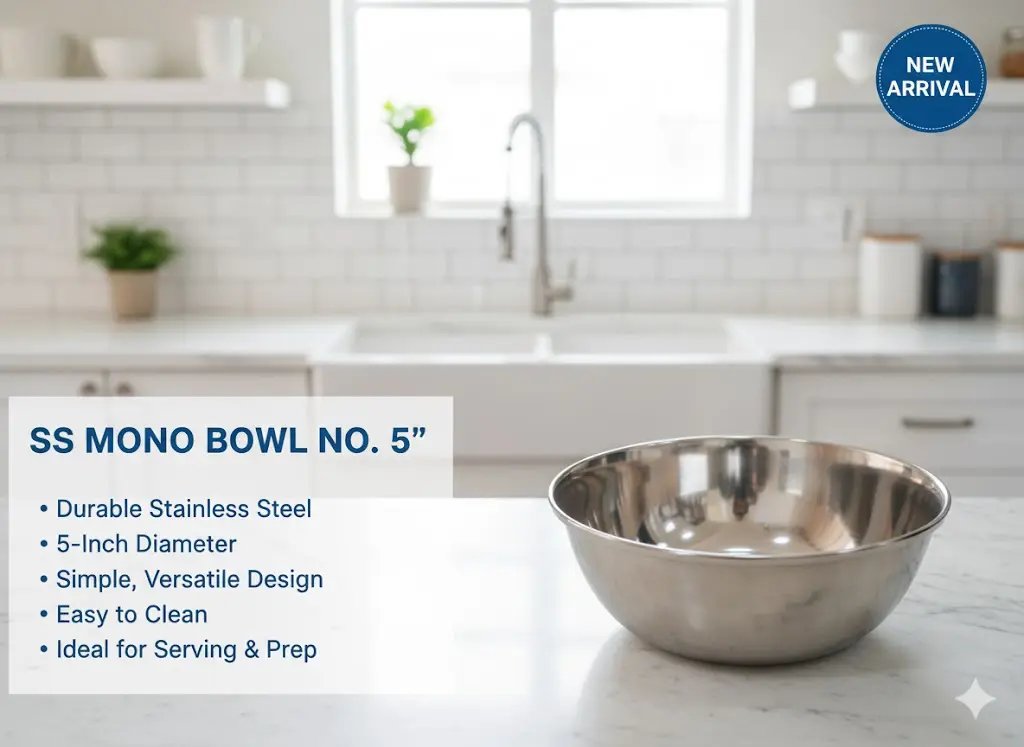 [FVM9965] SS MONO BOWL NO.5"   