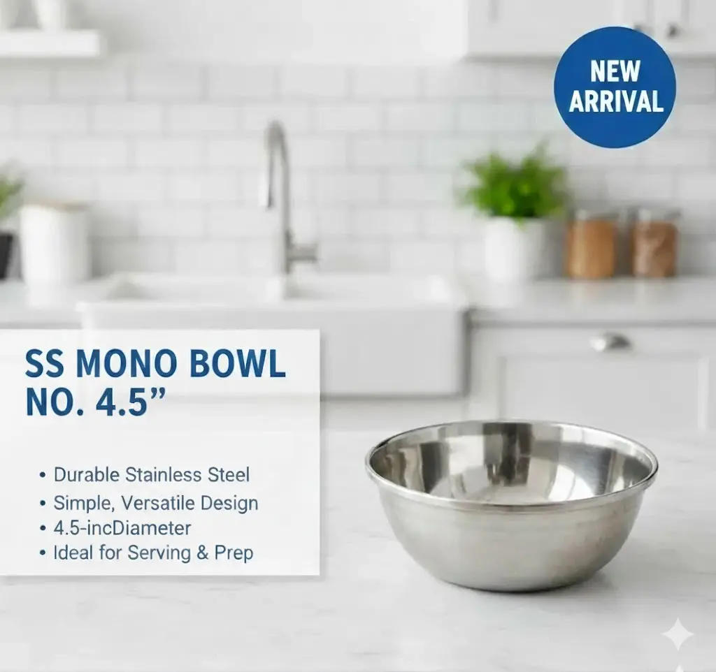 [FVM9966] SS MONO BOWL NO.4.5"   