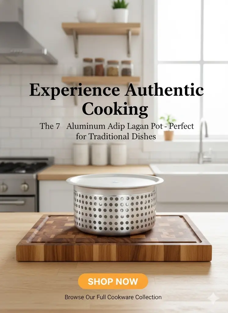 [FVM18203] ALUMINIUM ADIP LAGAN POT 7   