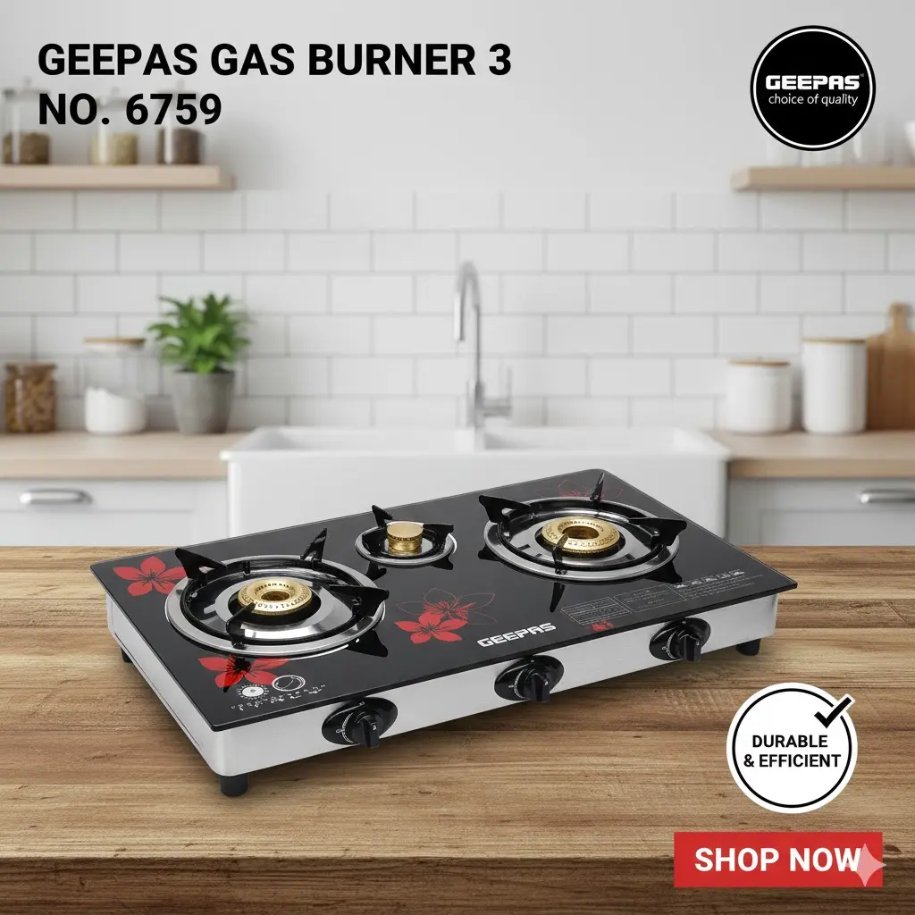 [FVM19834] GEEPAS GAS BURNER 3 NO.6759