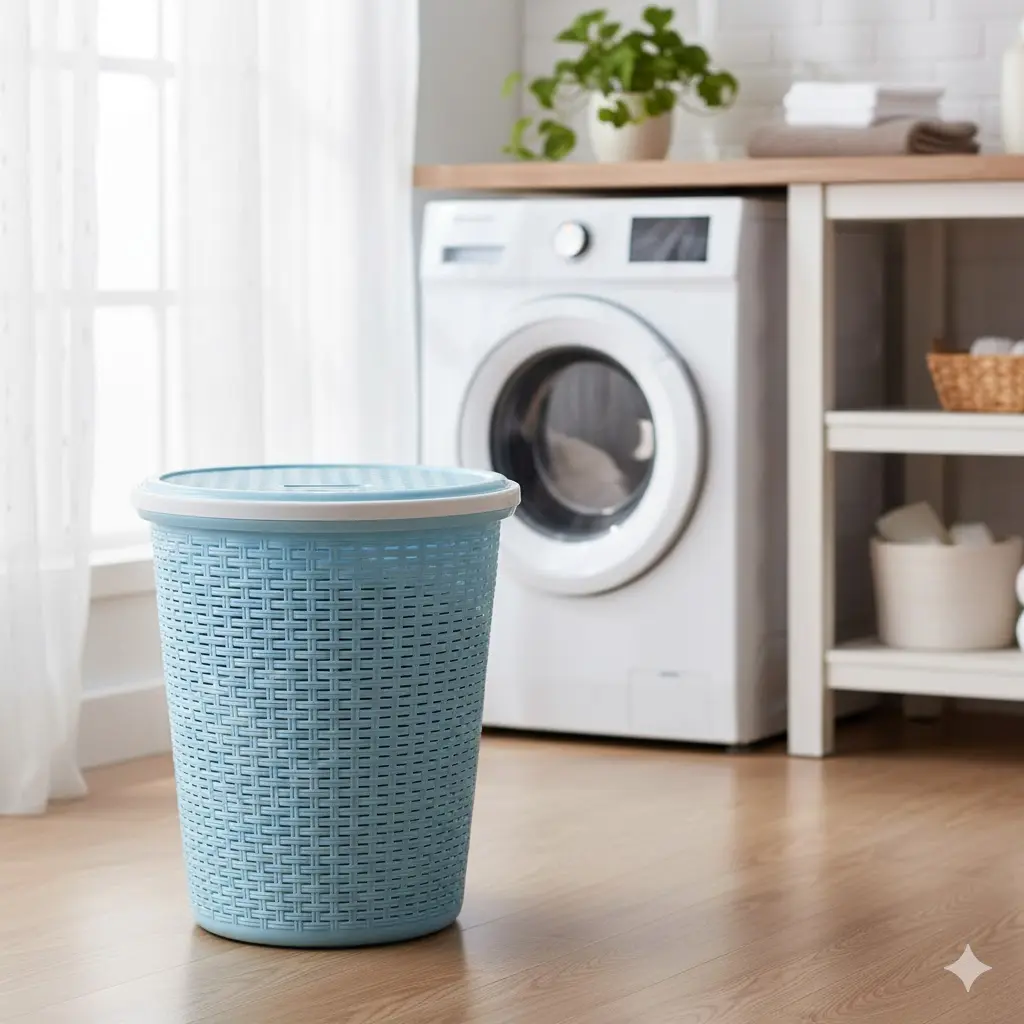 [FVM25455] [FVM25455] PLASTIC LAUNDRY BASKET NO.2062   