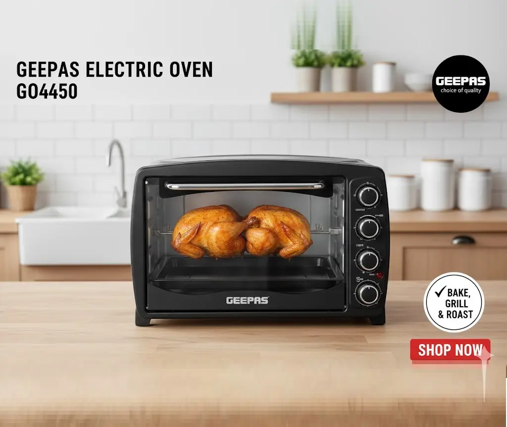 [FVM26295] GEEPAS ELECTRIC OVEN 42L GO4450