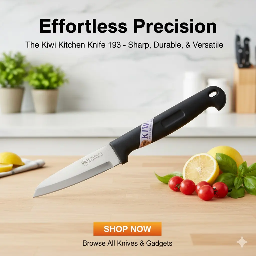 [FVM27083] KIWI KITCHEN KNIFE 193   