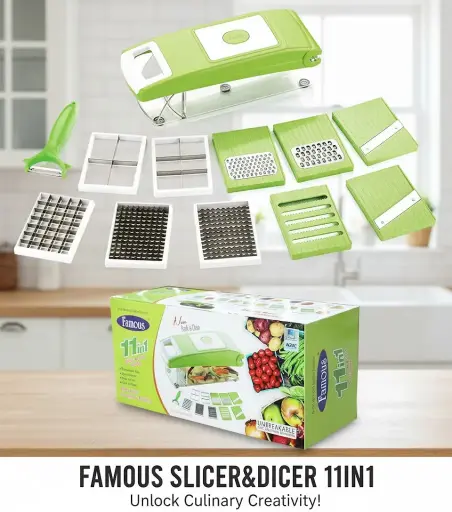 [FVM28581] [FVM28581] FAMOUS SLICER&DICER 11IN1   