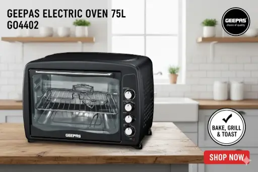 [FVM31445] [FVM31445] GEEPAS ELECTRIC OVEN 75L GO4402