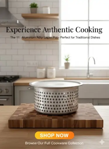 [FVM31647] [FVM31647] ALUMINIUM ADIP LAGAN POT 11   