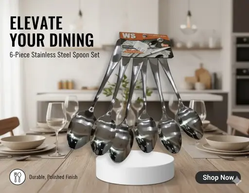 [FVM32342] [FVM32342] WS SS TABLE SPOON 6PS NO1010-3F   