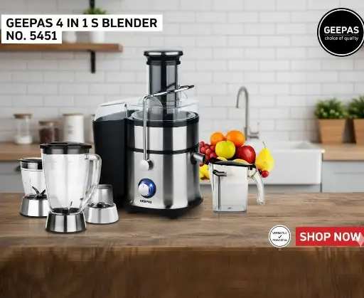 [FVM33001] [FVM33001] GEEPAS 4 IN 1 S BLENDER NO.5451