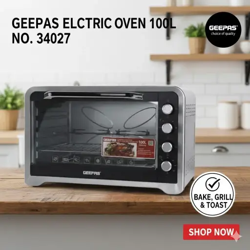 [FVM33003] [FVM33003] GEEPAS ELECTRIC OVEN 100L NO.34027