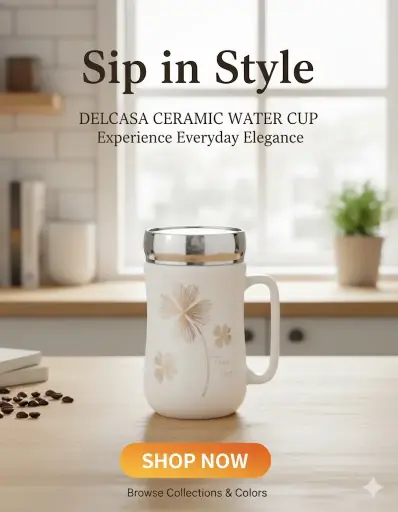 [FVM33040] [FVM33040] DELCASA CERAMC WATER CUP NO1306